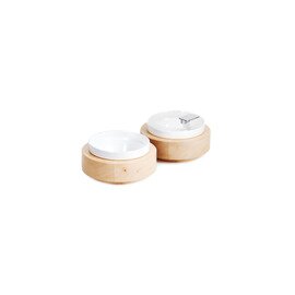 bowl box S base|bowl plastic wood white maple coloured Ø 174 mm  H 60 mm product photo