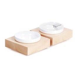 bowl S base|bowl|lid plastic wood white maple coloured square product photo