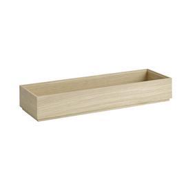 wooden box GN 2/4 H 85 mm oak wood product photo