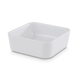 bowl 0.15 ltr 90 mm x 90 mm APS PLUS UNIVERSAL melamine white square H 40 mm product photo  S