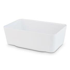 GN 1/4 bowl 2.5 ltr APS PLUS melamine white product photo