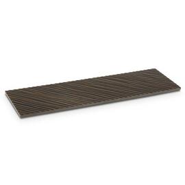 GN tray GN 2/4 brown rectangular H 15 mm product photo  S