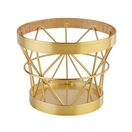 basket | stand BASKET golden coloured Ø 105 mm H 80 mm product photo