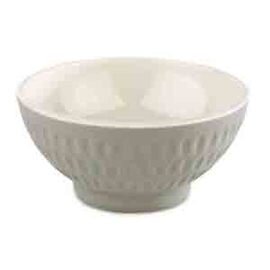 bowl ASIA PLUS 2200 ml melamine grey cream white with relief Ø 240 mm  H 95 mm product photo