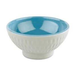 bowl ASIA PLUS 2200 ml melamine grey blue with relief Ø 240 mm  H 95 mm product photo