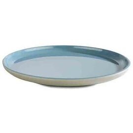 plate ASIA PLUS melamine blue grey outside matt | inside shiny  Ø 280 mm | reusable product photo