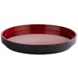 bowl ASIA PLUS 400 ml melamine red black Ø 230 mm  H 30 mm product photo