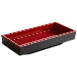 bowl ASIA PLUS 100 ml melamine red black 155 mm  x 75 mm  H 30 mm product photo