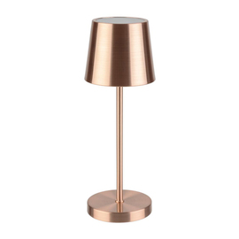rechargeable table lamp MERLE MINI copper coloured H 250 mm product photo
