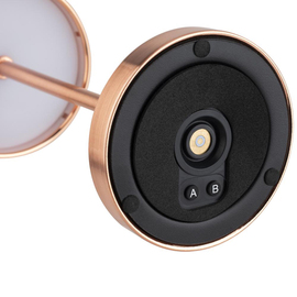 rechargeable table lamp MERLE MINI copper coloured H 250 mm product photo  S