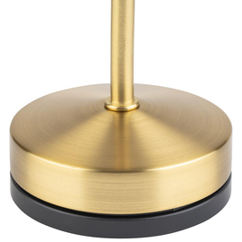 rechargeable table lamp ALVA golden coloured H 205 mm product photo  S