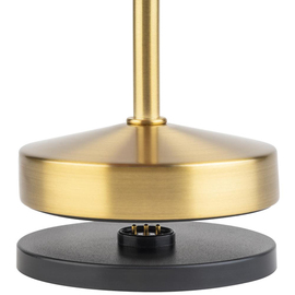 rechargeable table lamp ALVA golden coloured H 205 mm product photo  S