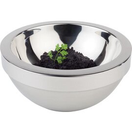 cooling bowl Cool 1000 ml stainless steel round double-walled Ø 230 mm H 105 mm product photo