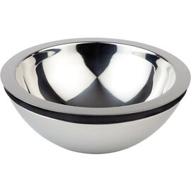 cooling bowl Cool 1000 ml stainless steel round double-walled Ø 230 mm H 105 mm product photo  S