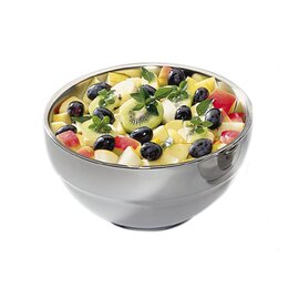 stainless steel bowl 1500 ml stainless steel 18/8 round double-walled Ø 200 mm H 90 mm product photo