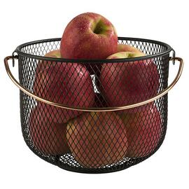 bread and fruit basket black Ø 210 mm H 165 mm product photo  S