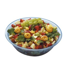 salad bowl 8000 ml polystyrol blue Ø 400 mm  H 120 mm product photo