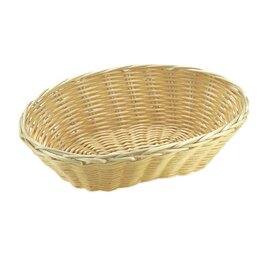 fruit basket plastic natural-coloured oval 180 mm  x 120 mm  H 70 mm product photo