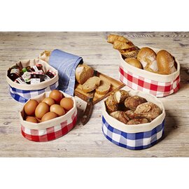 bread bag cotton blue natural-coloured  Ø 170 mm  H 80 mm product photo  S