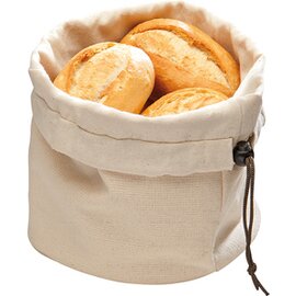 bread bag ceramics cotton natural-coloured with stones pillow  Ø 200 mm  H 235 mm product photo