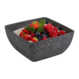 bowl FROSTFIRE aluminium black | square | 1.5 ltr 190 mm x 190 mm H 90 mm product photo  S