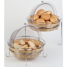 buffet basket rack metal | 2 shelves | 920 mm  x 470 mm  H 300 mm product photo  S