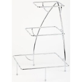 serving rack metal | 3 shelves | 375 mm  x 375 mm  H 500 mm product photo