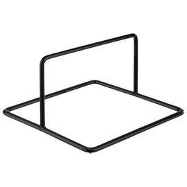buffet stand SQUARE black | 120 mm x 120 mm H 70 mm product photo  S