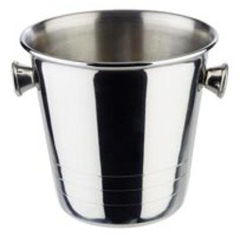 mini ice bucket|mini champagne cooler 0.65 ltr stainless steel  Ø 105 mm  H 100 mm product photo