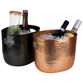 wine cooler|champagne cooler black 3.9 ltr aluminium H 200 mm product photo  S