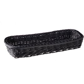 cutlery basket black 1 compartment  L 270 mm  H 45 mm product photo