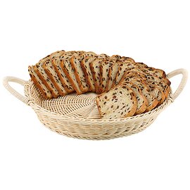 buffet basket plastic beige  Ø 460 mm  H 75 mm product photo