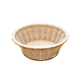 fruit basket plastic natural-coloured oval 230 mm  x 170 mm  H 65 mm product photo