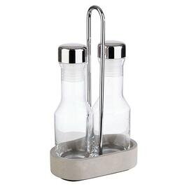 vinegar cruet | oil cruet ELEMENT • vinegar|oil plastic glass stainless steel metal concrete H 250 mm product photo