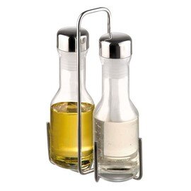 cruet • vinegar|oil glass stainless steel metal H 220 mm product photo