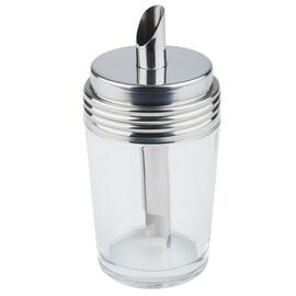 sugar doser 200 ml glass stainless steel Ø 65 mm H 145 mm product photo  S