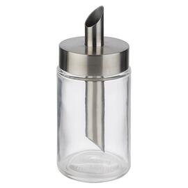sugar doser 200 ml glass stainless steel with screw cap Ø 60 mm H 145 mm product photo
