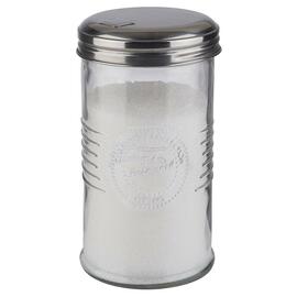 sugar doser OLD FASHIONED 200 ml glass stainless steel Ø 65 mm H 145 mm product photo  S