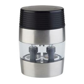2 in 1|salt mill|pepper mill acrylic  H 95 mm product photo  S