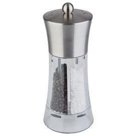 2 in 1|salt mill|pepper mill acrylic • grinder made of ceramics  H 185 mm product photo