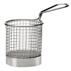 serving frying basket SNACKHOLDER stainless steel Ø 80 mm H 75 mm product photo
