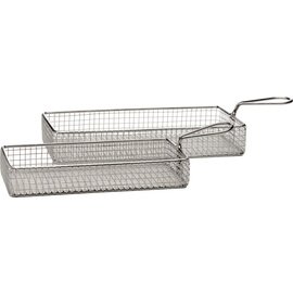 serving frying basket SNACKHOLDER stainless steel | 215 mm x 105 mm H 45 mm product photo