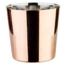 snack bowl 350 ml stainless steel copper plated Ø 85 mm H 85 mm product photo