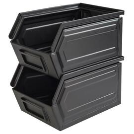 snack box INDUSTRIAL black 230 mm x 155 mm H 130 mm product photo  S