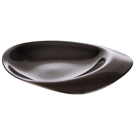 plate Set of 4 PEBBLES stainless steel black | 85 mm x 80 mm product photo  S