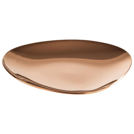 plate Set of 4 PEBBLES stainless steel copper coloured | 90 mm x 90 mm product photo  S