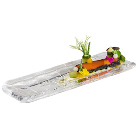 Tray | Sushi Board glass transparent TAKASHI 190 mm x 65 mm H 15 mm product photo  S