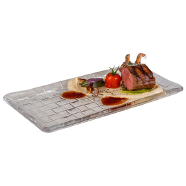 Tray | Sushi Board glass transparent TAKASHI 295 mm x 155 mm H 15 mm product photo  S