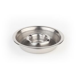 ashtray stainless steel matt  Ø 140 mm  H 25 mm product photo