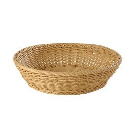 basket plastic beige  Ø 370 mm  H 90 mm product photo